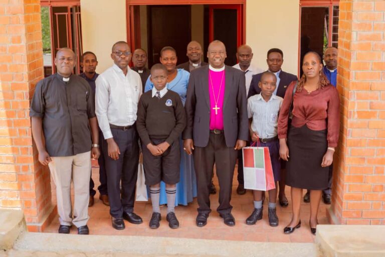 BISHOP TWINOMUJUNI APPRECIATES PARENTAL CARE NURSERY AND PRIMARY SCHOOL BUSHENYI FOR WINNING D.O.W.A PIANO COMPETITIONS.